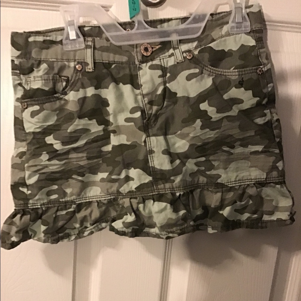 Toddler Levis Camaflouge Skirt Size 12
